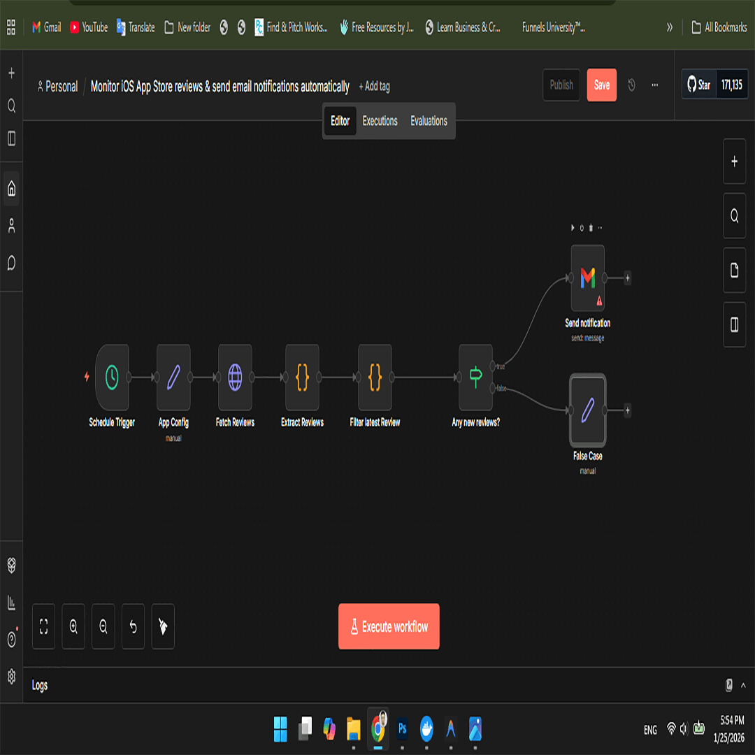 Customer Review Monitoring Automation System